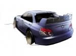 Subaru Impreza WR-Car Sketch 2006 года
